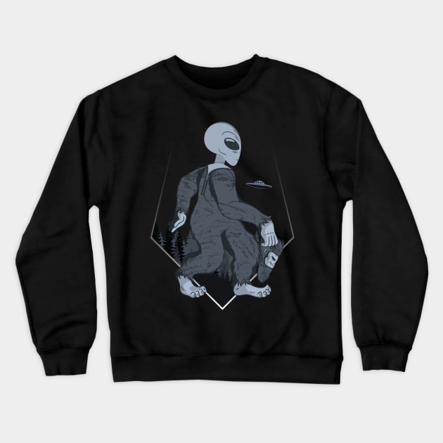 Double Conspiracy Crewneck Sweatshirt by origato